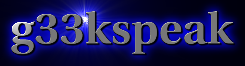 g33kspeak Logo Image